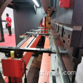 Linha de produção automática da bandeja de cabo, suporte de material elétrico, máquina de flexão hidráulica